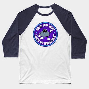 Fibro Fog Won't Cloud My  Judgement - Fibromyalgia Awareness Baseball T-Shirt